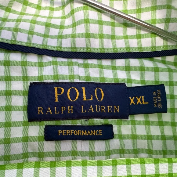 Ralph Lauren Green Checkered Men's Shirt - Picture 6 of 6